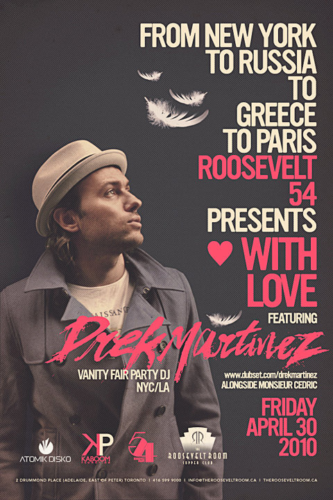 WITH LOVE featuring DREK MARTINEZ (NYC/LA)