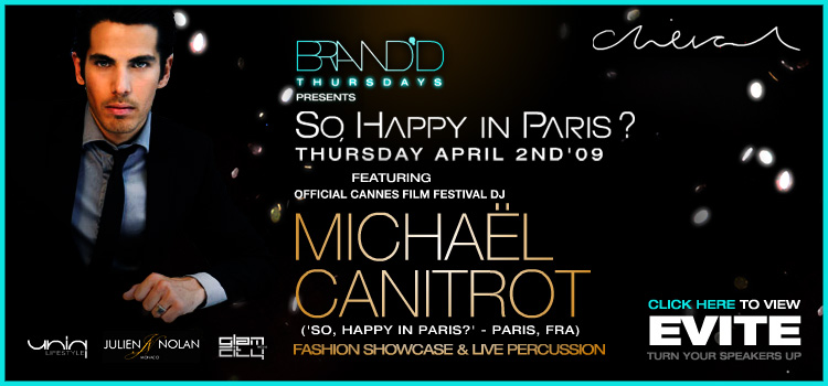 SO, HAPPY IN PARIS? with MICHAEL CANITROT