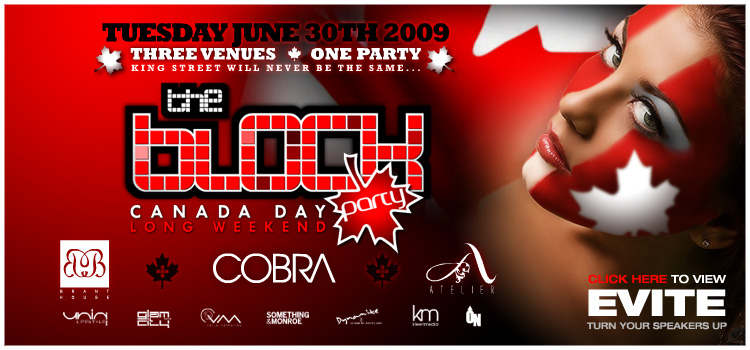 THE CANADA DAY BLOCK PARTY