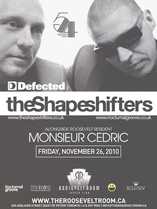 DEFECTED IN THE HOUSE with THE SHAPESHIFTERS (UK)