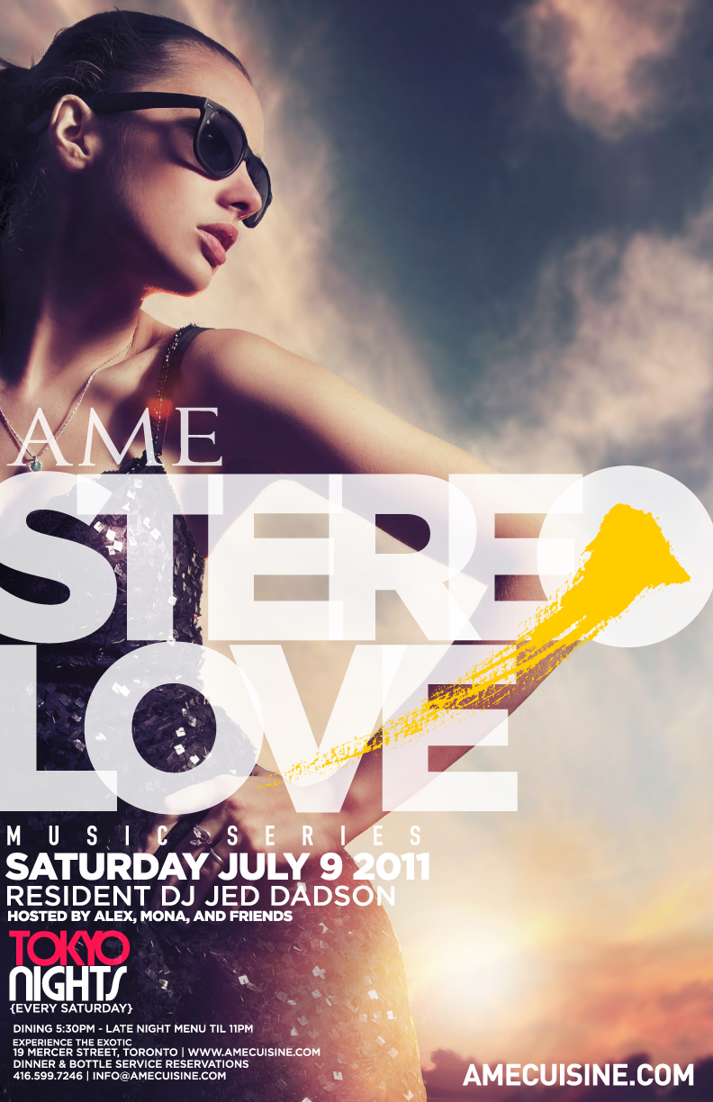 STEREO LOVE MUSIC SERIES at AME | JUL 9