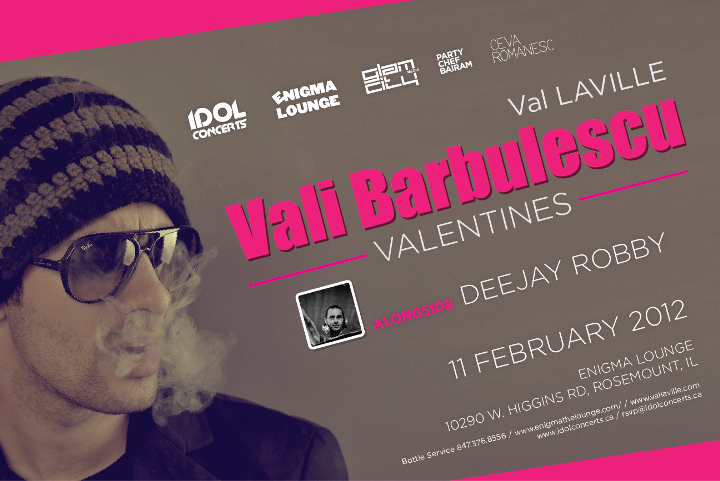 VAL LAVILLE VALENTINES at ENIGMA LOUNGE (Chicago) | FEB 11