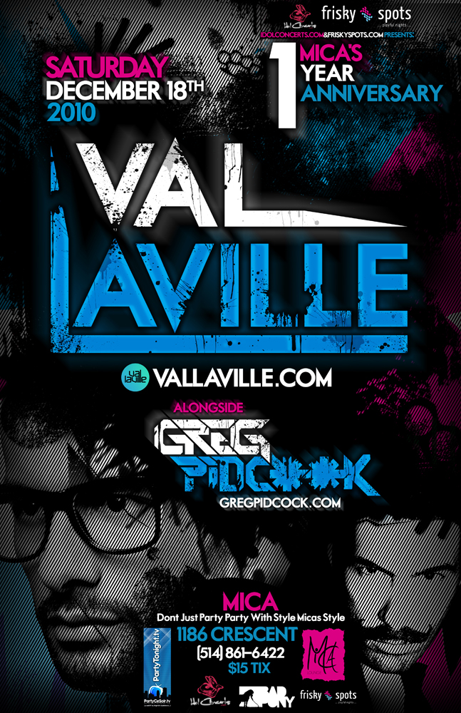 VAL LAVILLE at MICA (Montreal) | DEC 18