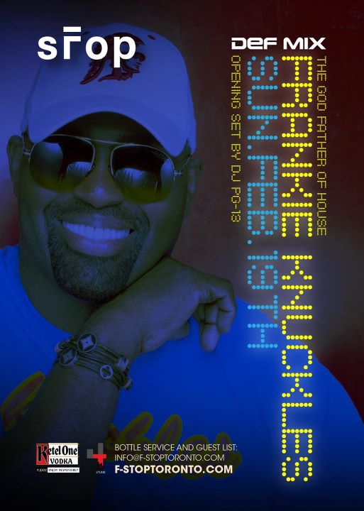 FRANKIE KNUCKLES at F-STOP | Family Day Long Weekend Sunday | FEB 19